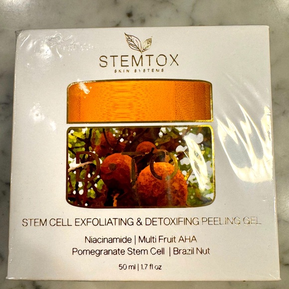 STEMTOX Skin Systems stem cell exfoliating & detoxifying peeling gel. 50ml NIB - Picture 1 of 3